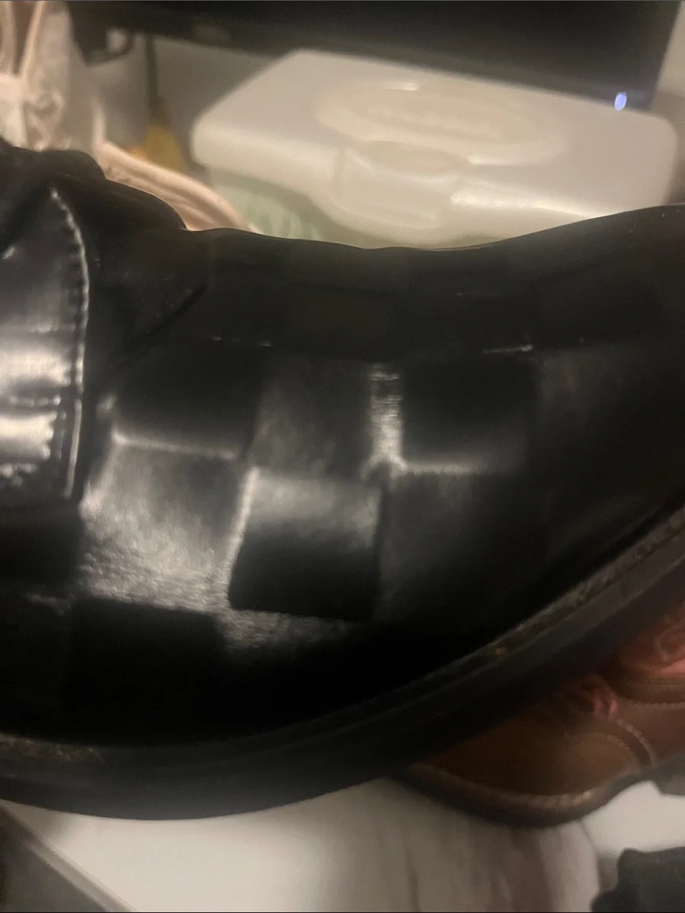 YNS Generic Black Men's Oxford Dress Shoes